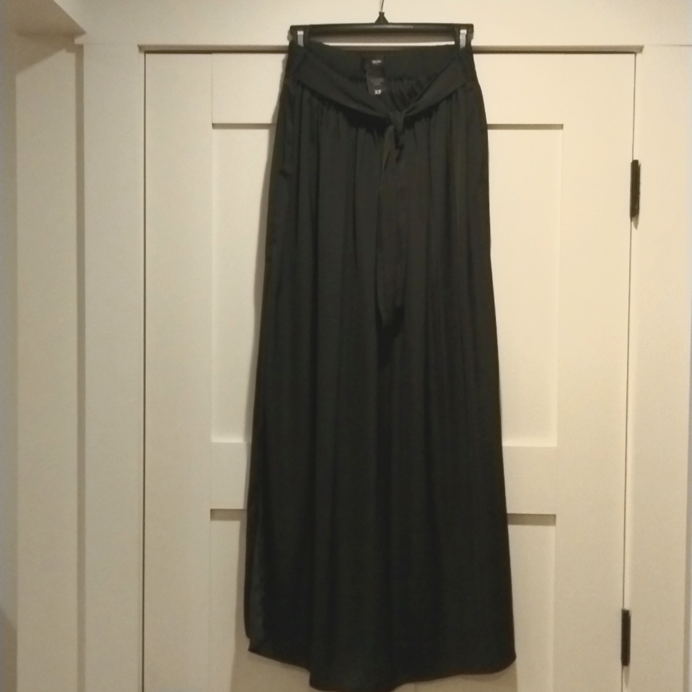 Mossimo Maxi Skirt, Black, XS